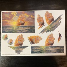 Joanna Sheen Decoupage Sheet Ship Sail