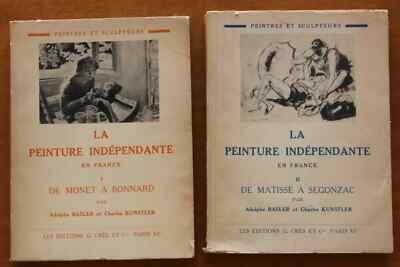 Das unabhängige Gemälde in Frankreich - komplett in 2 Bänden - 1929
