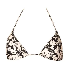 EMPORIO ARMANI women's triangle bra with removable padding for sea or swimming p