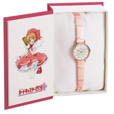Cardcaptor Sakura Watch Wristwatch 25th Anniversary Pink in