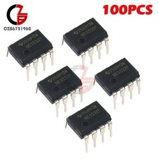 100Pcs NE5532P NE5532 DIP-8 Dual Low Noise Op-Amp TI IC NEW