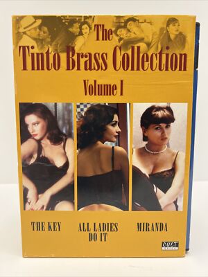 The Tinto Brass Collection Vol 1-3 DVD Set NTSC R 1 The Key