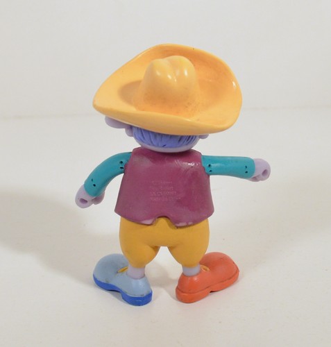 Figura de acción Skeebo Sheriff Clown 3,75" imán doblado pies circo Disney JoJo's - Imagen 2 de 5