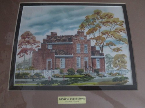 Duke Major illustrations Utah Brigham Young Home Nauvoo Illinois Art print LDS - Picture 2 of 4