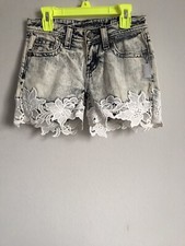 NWT MISS ME 100 COTTON COLOR VTG 83 GIRL'S STYLE JK7276H3 SHORTS SIZE 10
