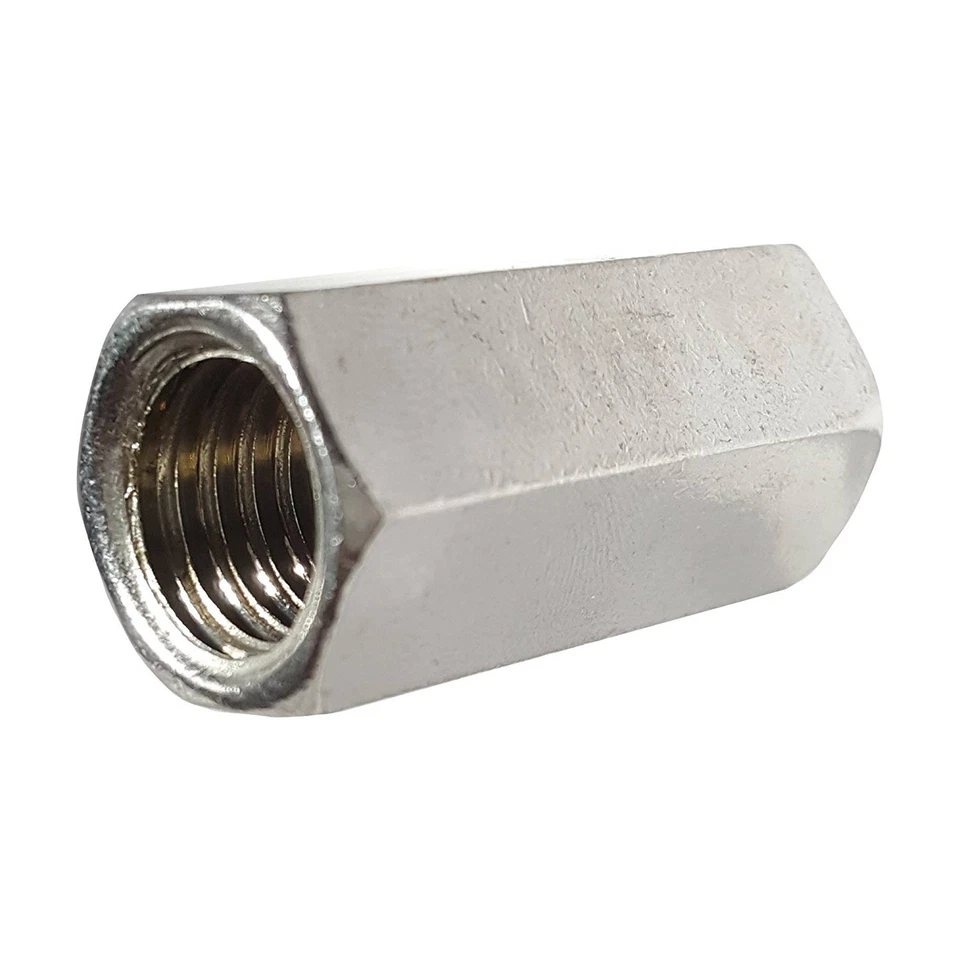 Coupling Nut Stainless Steel Threaded Rod Extension All Size and Quantities - Image 4 of 4