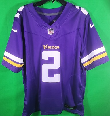 Justin Jefferson LSU Tigers Jersey – Men’s Large, Purple, NEW, Ships From USA