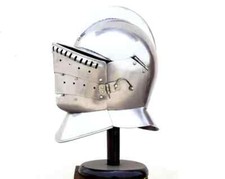 Durable Medieval Visored Burgonet Helmet Christmas Gift for Unique Cosplay Ideas