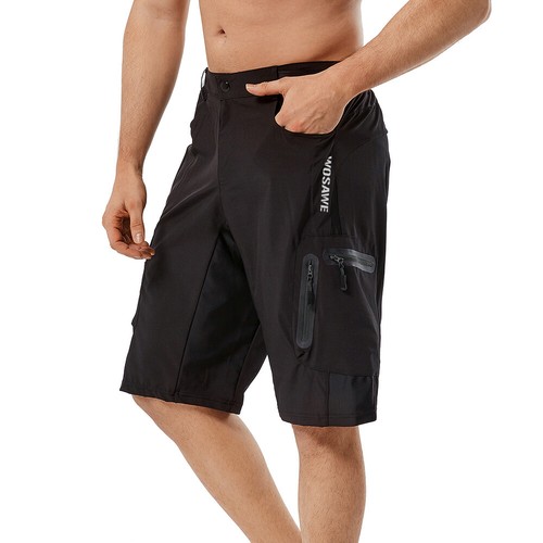 WOSAWE Radfahren Baggy Shorts MTB Mountainbike Fahrradhose Radhose Unterwäsche - Bild 5 von 20