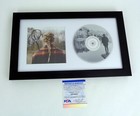 Taylor Swift Signed Autograph Evermore CD Framed PSA/DNA COA A