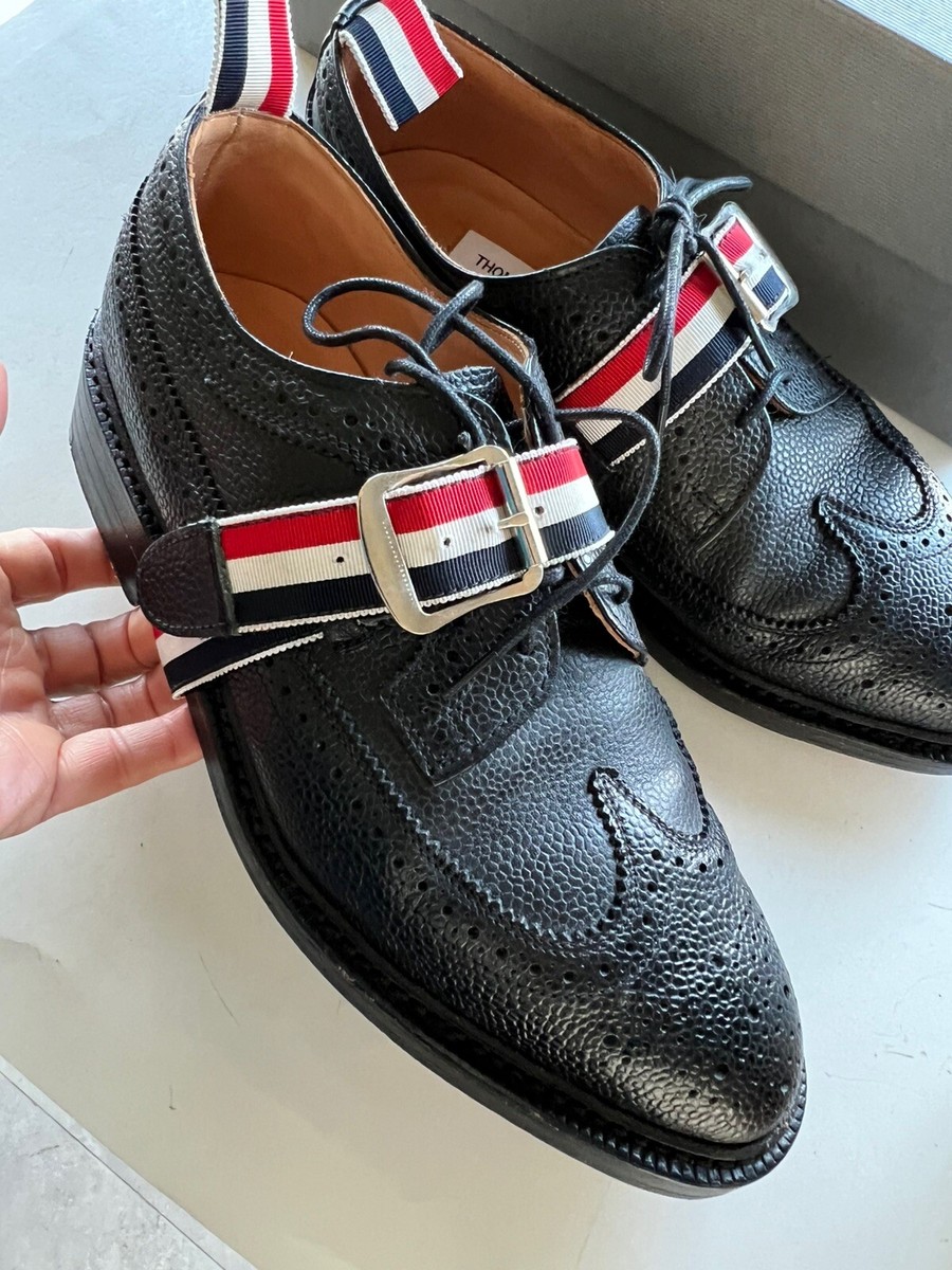 Thom Browne RWB Grosgrain Longwing Shoes 7 | eBay