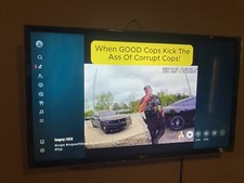 LG TV 32  With Tik Tok Active 