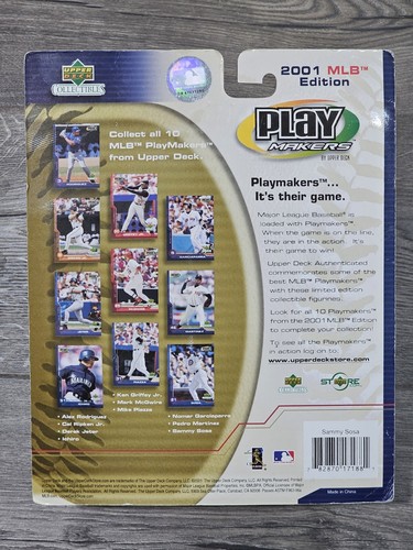Sammy Sosa 2001 MLB Edition Bobble Head Upper Deck Playmakers. - Picture 2 of 2