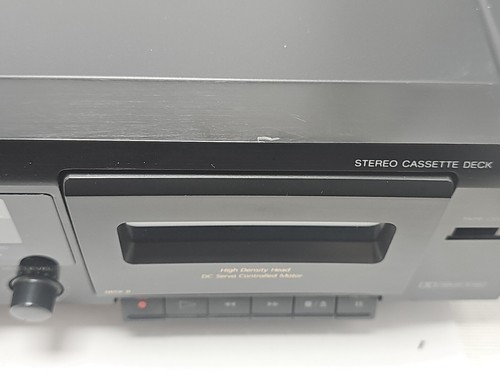 Sony TC-WE305 Stereo Double Cassette Deck NEW BELTS / INSPECTED - Picture 16 of 18