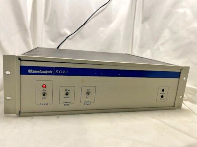 Motion Analysis SG-20 Powers Up!