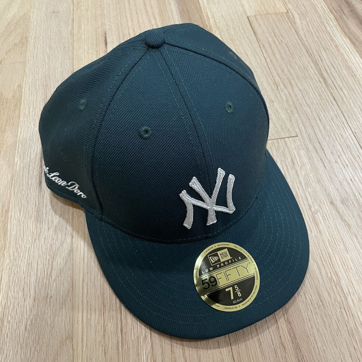 Aime Leon Dore x New Era Chain Stitch Yankee Hat Green 7 5/8 Aime Leon Dore x New Era Chain Stitch Yankee Hat Green 7 5/8