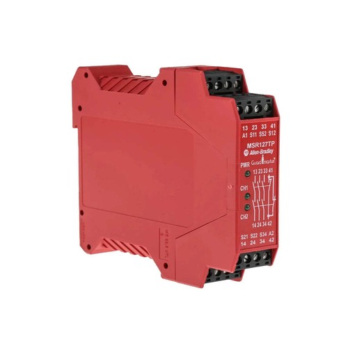 Relé de seguridad Allen-Bradley de un solo canal 24 V AC/DC 440R-N23132 - Imagen 5 de 8