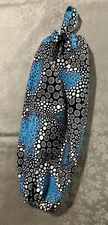 Handmade Fabric Plastic Grocery Bags Holder/Dispenser 100% Cotton