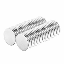 1/2 x 1/16 Inch Strong Neodymium Rare Earth Disc Craft Magnets N52 (42 Pack)