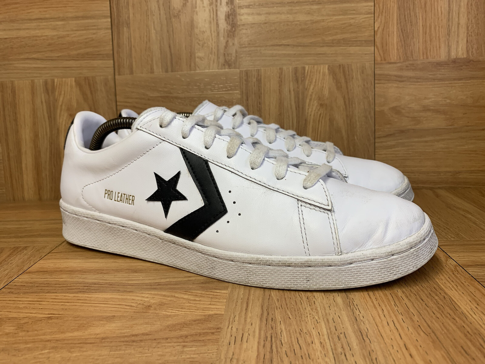 Heb geleerd Scenario syndroom RARE🔥 Converse PRO OX White Leather Men&#039;s Sneakers Low Top Sz 10  167237C Shoes | eBay