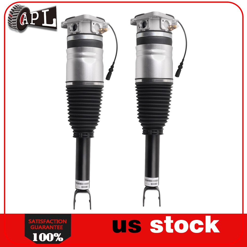 Pair Rear Air Suspension Strut Shocks For Bentley Continental Flying Spur GT GTC