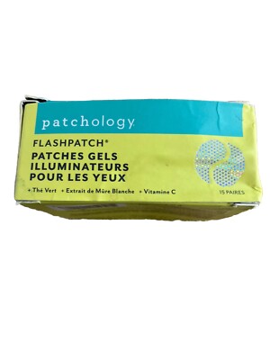 Patchology Flashpatch Illuminating Eye Gels - 15 Pairs - New in Box