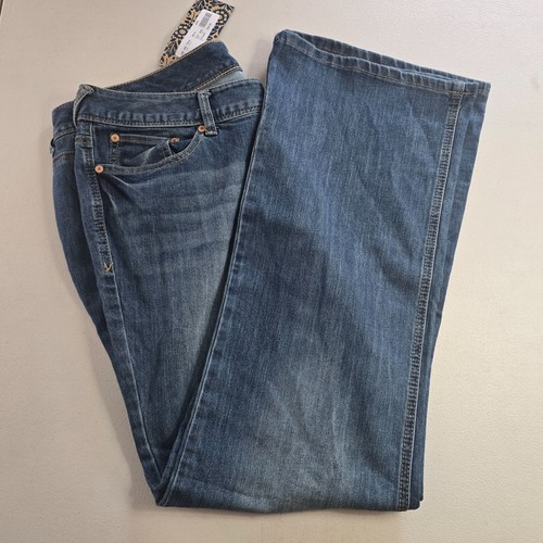 Maurices Ellie Jeans Women's 15 / 16 Reg Blue Medium Wash Straight Fit NWT - Picture 10 of 18