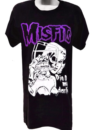 Misfits Crimson Ghost Fiend Skull T-Shirt - Picture 2 of 10