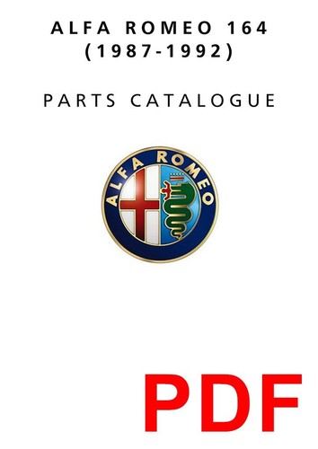 Alfa Romeo 164 (1987-1992) parts catalog (copy) K-0