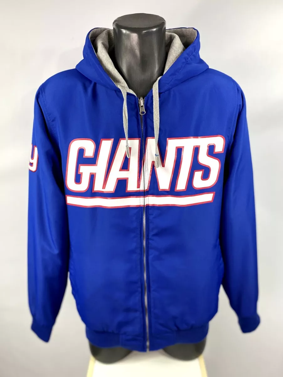 Ny giants reversible best sale jacket