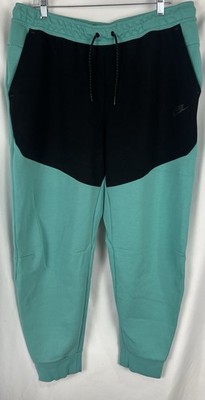 Men's Nike Tech Fleece Joggers Teal/Black-Size XXL Pants