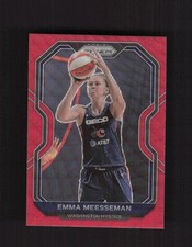 2021 Panini Prizm WNBA #54 Emma Meesseman Prizms Ruby Wave