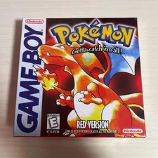 New Sealed Nintendo Game Boy Pokémon Red English Version Pocket Monsters JAPAN