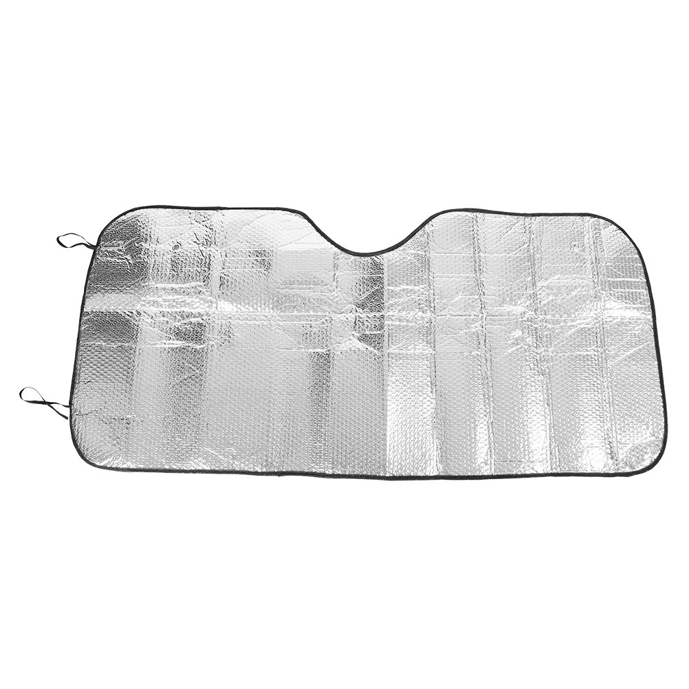 Universal Large Silver Car Windscreen Windshield Sun Shade Heat Reflective KRI✈️