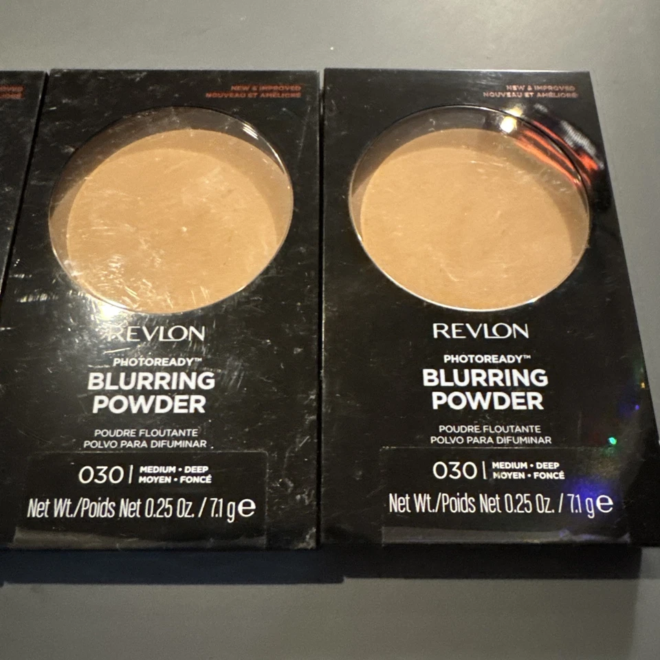 3X Lot Of Revlon PhotoReady Blurring Powder~ #30 Medium/Deep~New Sealed - Image 2 of 4