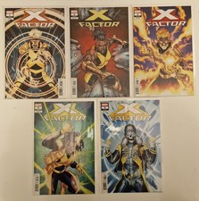 X-FACTOR #1 2 3 4 5 NM- MARCUS TO VARIANT SET 2024 BAGGED BOARDED X-MEN MARVEL