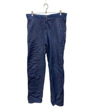 ADAM KIMMEL                    Linen blend pants navy
