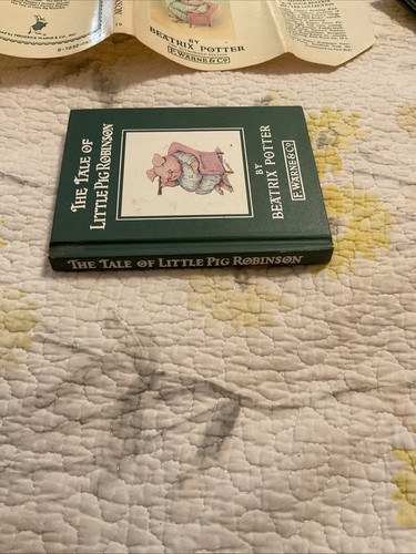 Enfant The Tale If Little Pig Robinson HC DJ ~ Excellent état - Photo 4/6