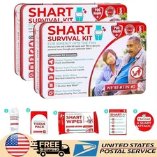 1/2x Funny Shart Survival Kit By Witty Yeti Ultimate Poop Prank Gag Gift Set US