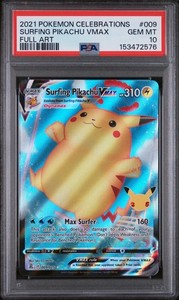 Surfing Pikachu Vmax Psa 10 | eBay