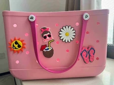 Flamingo Pink Beach Bag Perfect Beach Or By The Pool (Includes 5 Accessories)