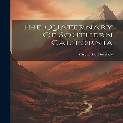 The Quaternary Of Southern California Oscar H. Hershey Hardcover