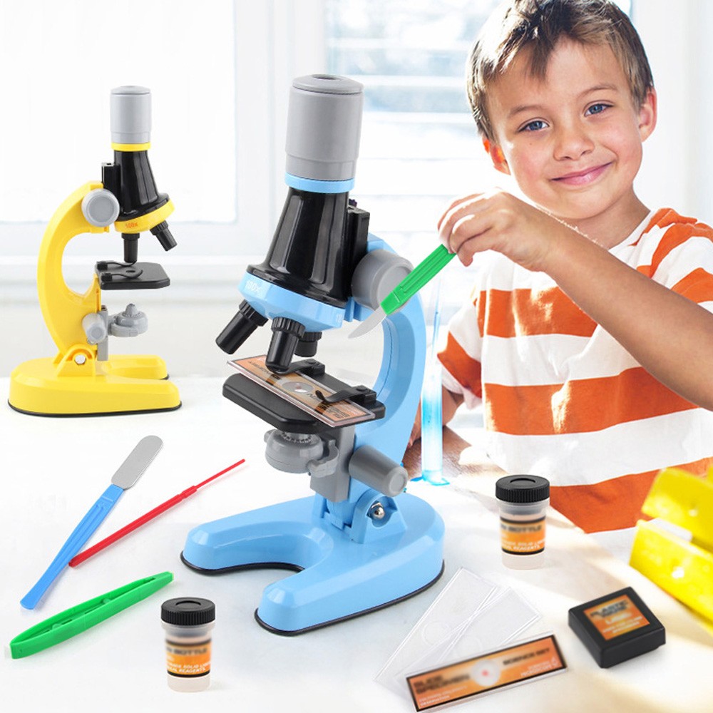 Upgraded Children's Microscope Toys Science Experiment Suit Toys Primary School