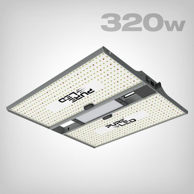 Pure LED Q320 V2 Quantum Board 320W Grow Lampe - Vollspektrum Samsung 100x100 cm