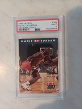 1992 Skybox USA - Michael Jordan #105 Magic On Jordan PSA 9 Mint