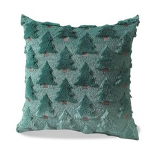 1 Pcs 18 x 18 Pillow Covers Christmas Tree Design Green WinterPillow Styl 6