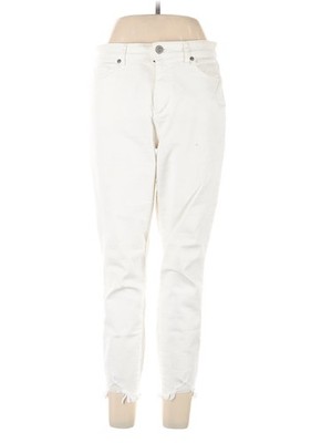 Ann Taylor LOFT Women Ivory Jeans 30W