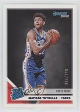 2019 Panini Donruss Rated Rookie Press Proof Purple 67/199 Matisse Thybulle 0y3c