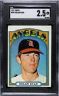 1972 Topps #595 Nolan Ryan SGC 2.5 Vintage HOF Baseball Card (6043)
