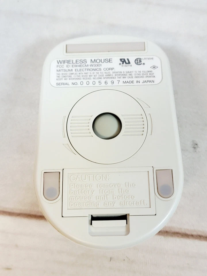 Vintage Mitsumi 2 Button Wireless Mouse - Image 2 of 4